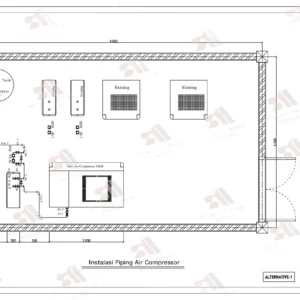 Drawing Plant Piping Line Production